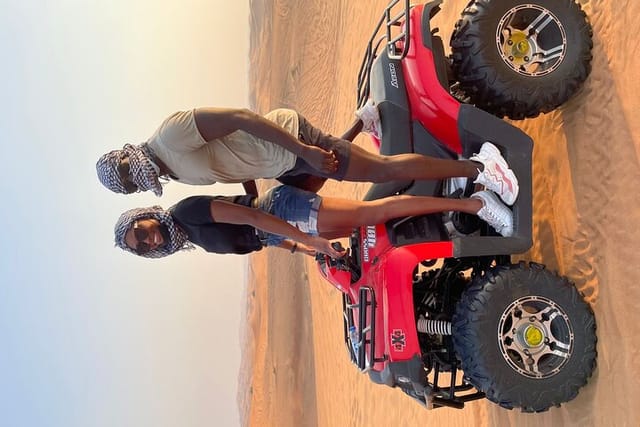 ATV in Dubai Desert